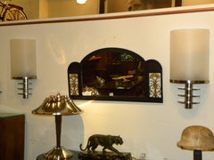 French Art Deco Theatre Style Industrial Sconces