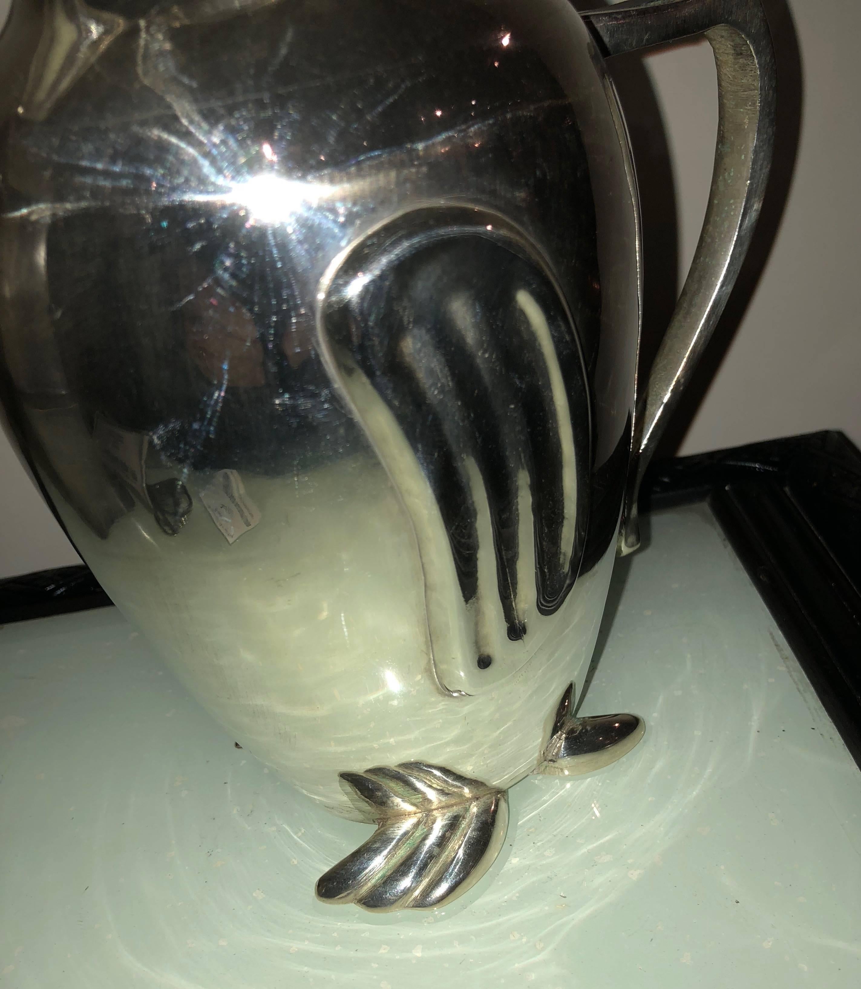 American Vintage Penguin Art Deco Cocktail Shaker Pitcher