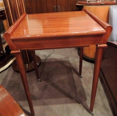 Art Deco Game Table Complete with Chess, Roulette and More