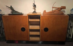 Custom French Art Deco Grand Buffet 1930 Cabinet