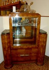 French Art Deco Display Cabinet Vitrine Moderne