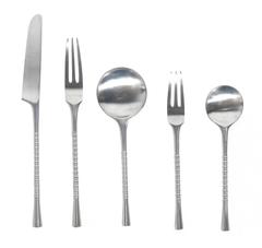Danish Modern "Jette" Flatware Set Designed by Jens Quistgaard for Dansk 11