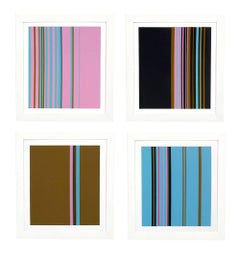 Josef Albers Suite of Four Abstract Lithographs from Interaction of Color