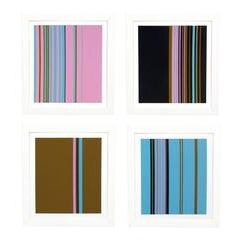 Josef Albers Suite of Four Abstract Lithographs from Interaction of Color 11