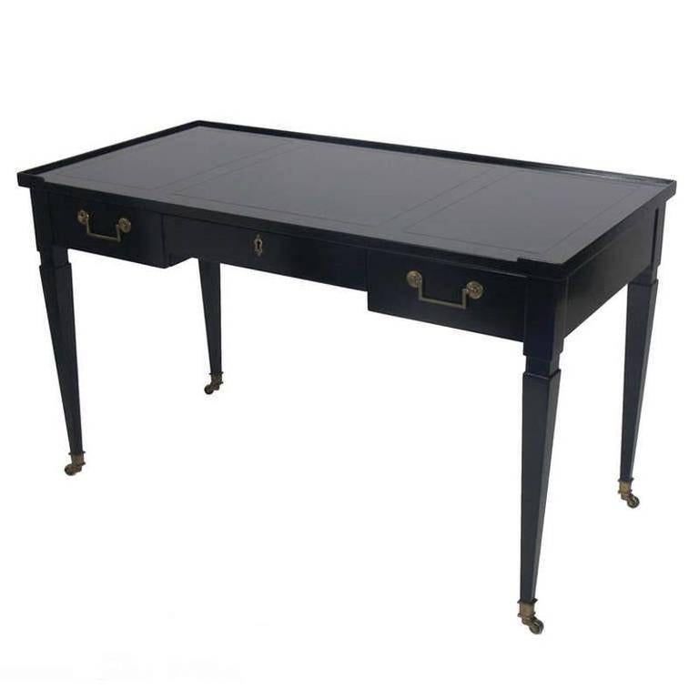 Elegant Neoclassical Desk by Baker