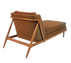 Curvaceous Chaise Lounge Designed by Lubberts and Mulder for Tomlinson