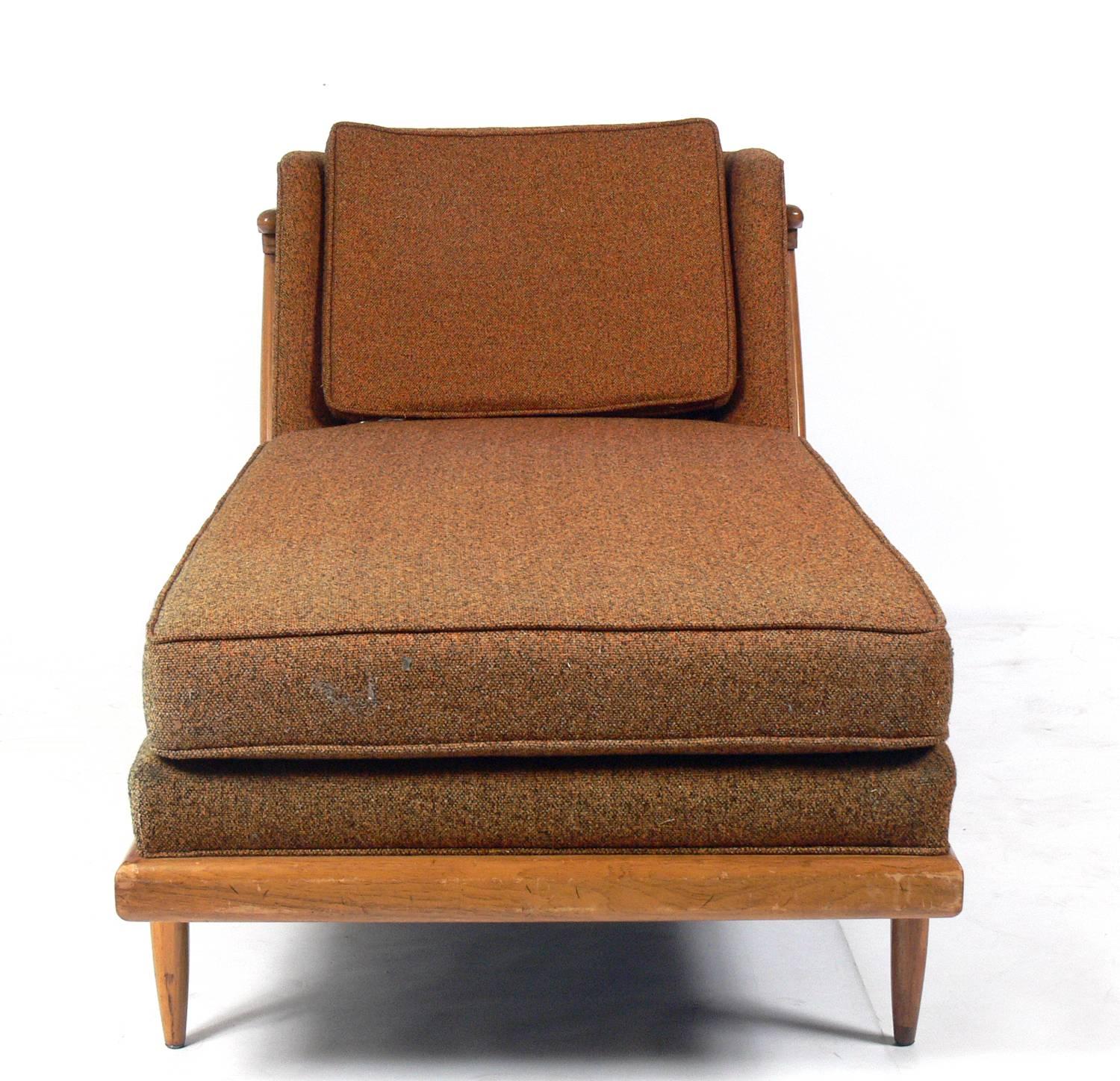Mid-Century Modern Curvaceous Chaise Lounge Designed by Lubberts and Mulder for Tomlinson