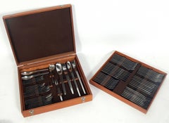 Arne Jacobsen "AJ" Flatware Service in Original Box