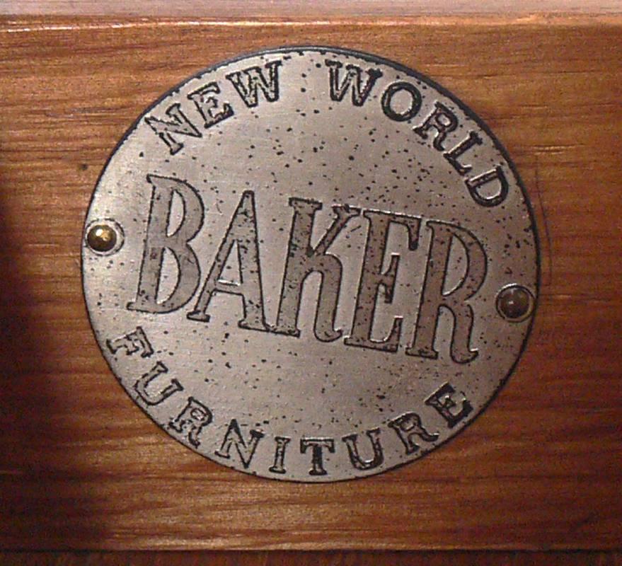 Asiatisch inspirierter Schreibtisch von Michael Taylor für Baker (Moderne der Mitte des Jahrhunderts) im Angebot