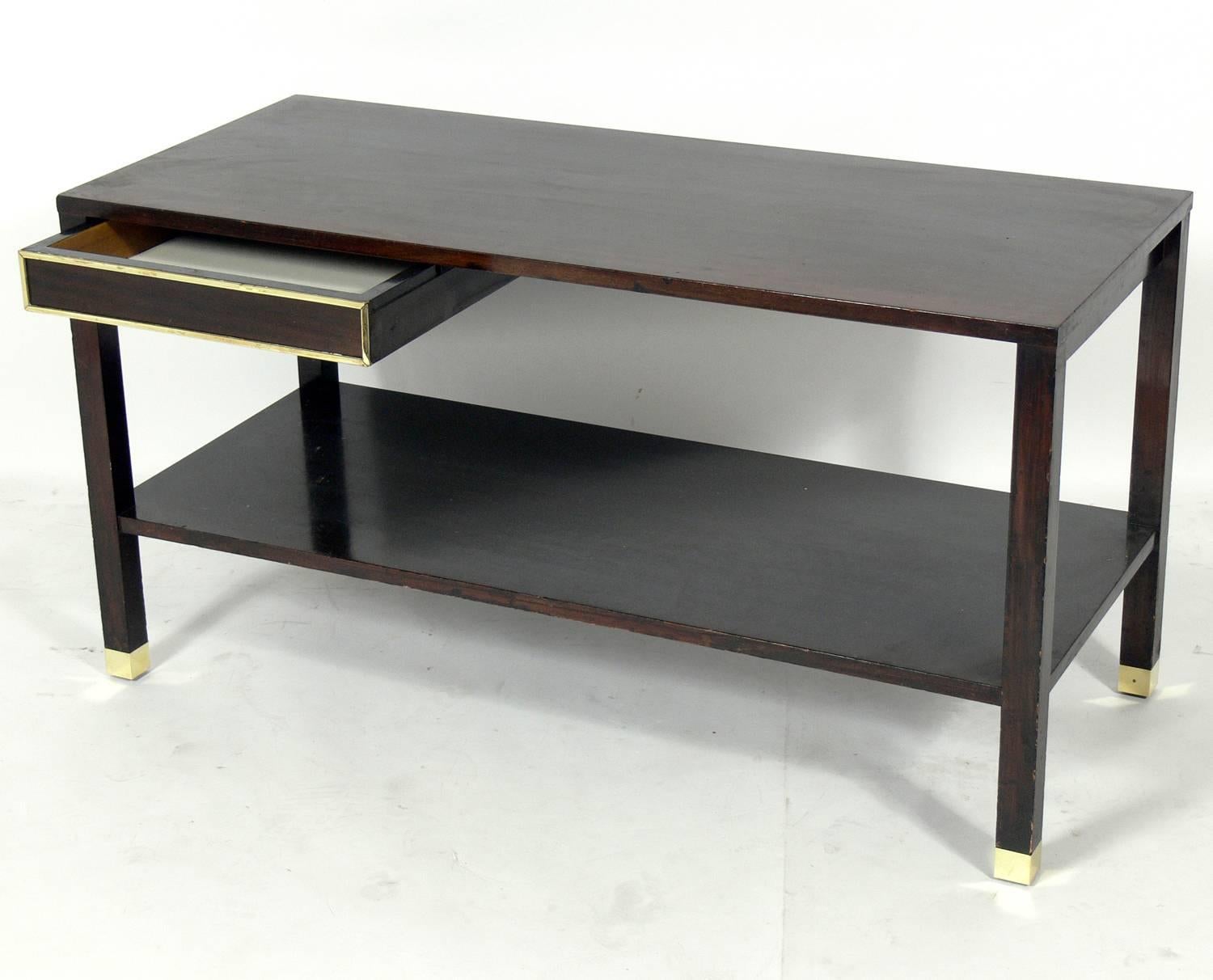American Low Slung Console Table or Bar by Harvey Probber