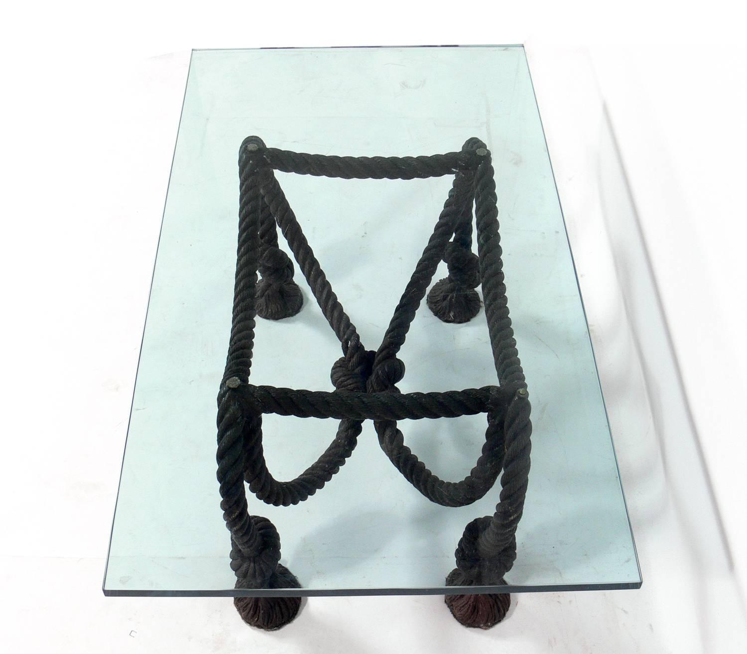 bronze coffee table base