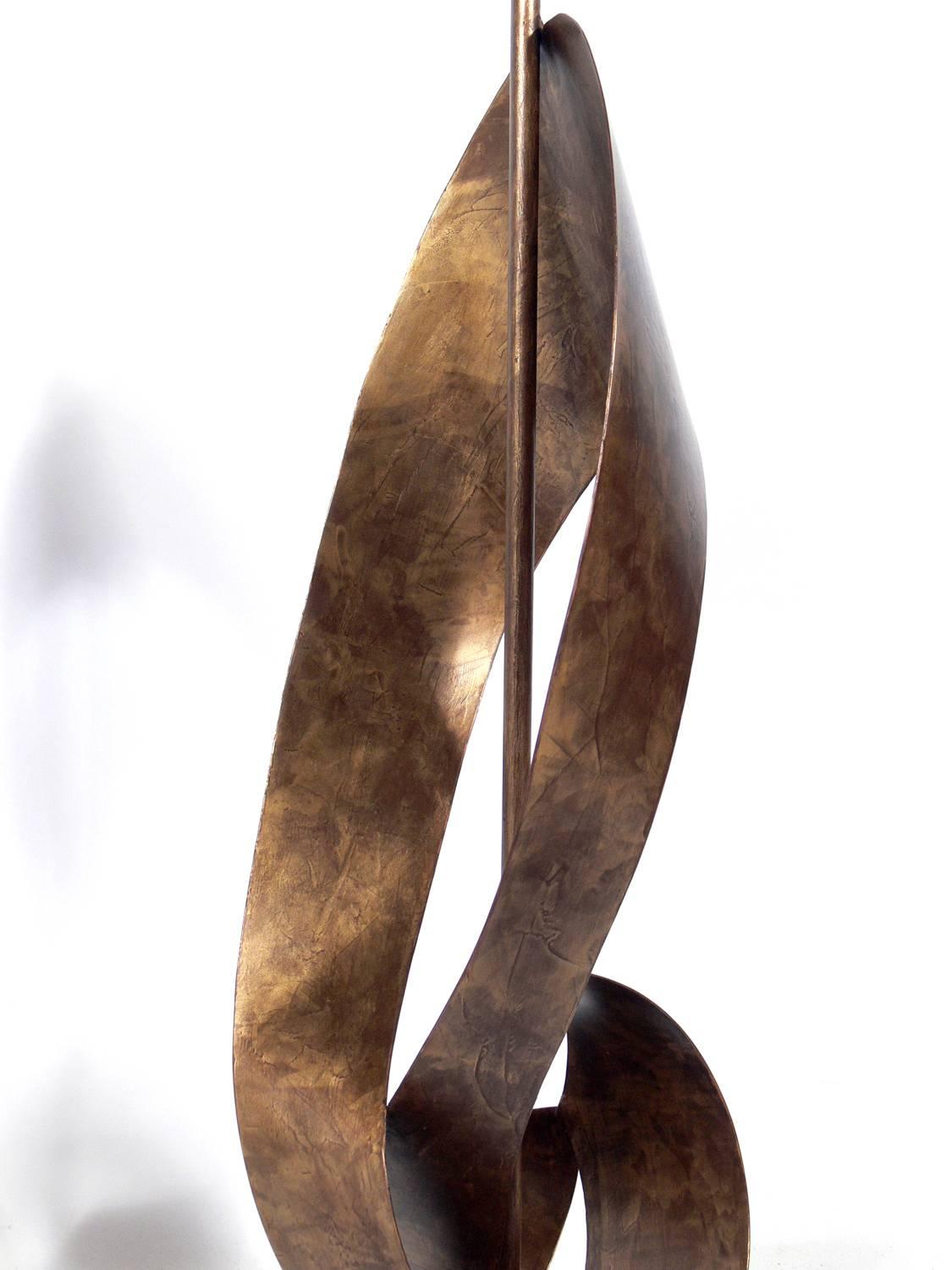 Sculptural Pair of Lamps by Harry Balmer for Laurel In Good Condition In Atlanta, GA