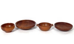 Collection of Danish Modern Centerpiece Bowls by Henning Koppel