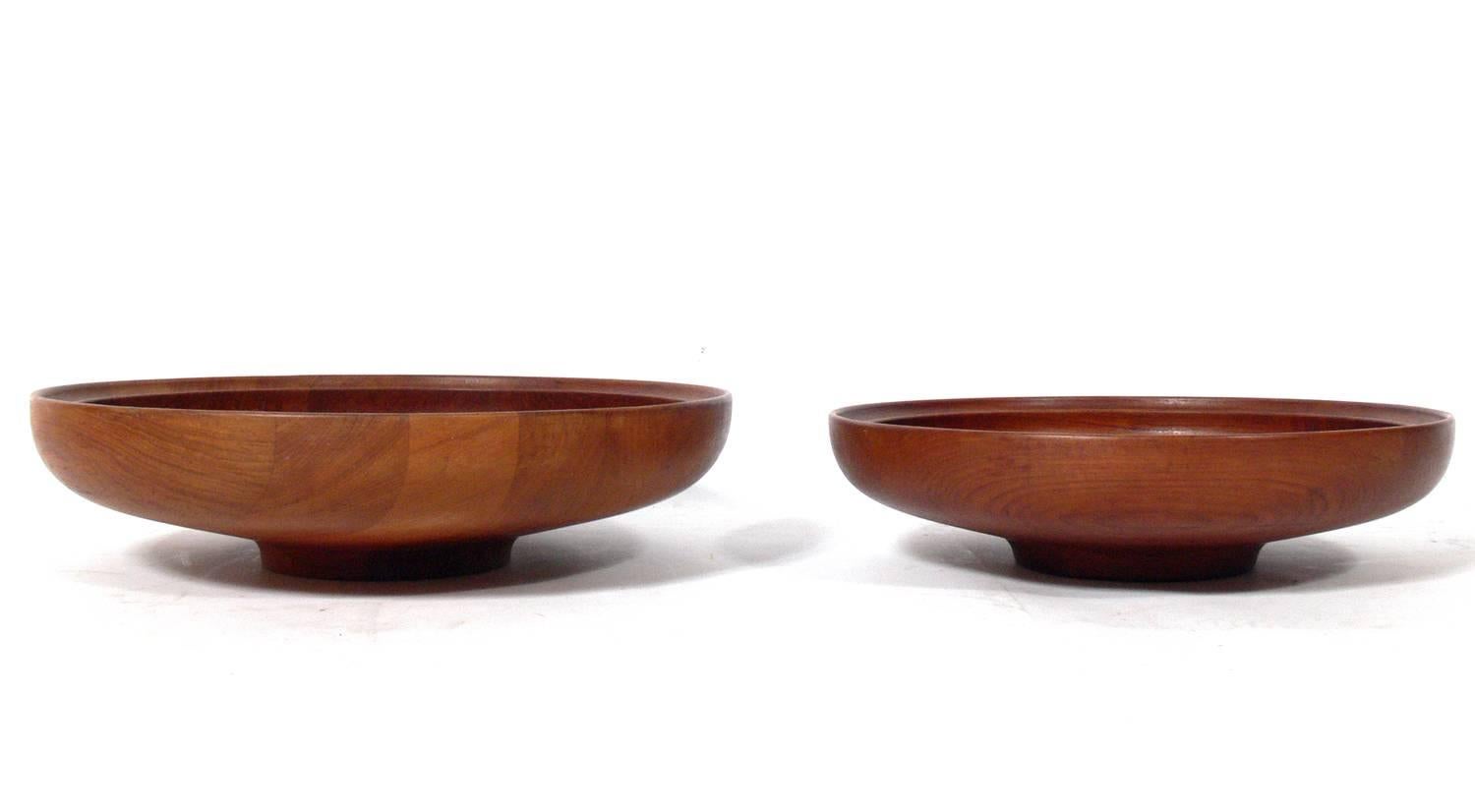 Collection of Danish Modern Centerpiece Bowls by Henning Koppel In Good Condition In Atlanta, GA