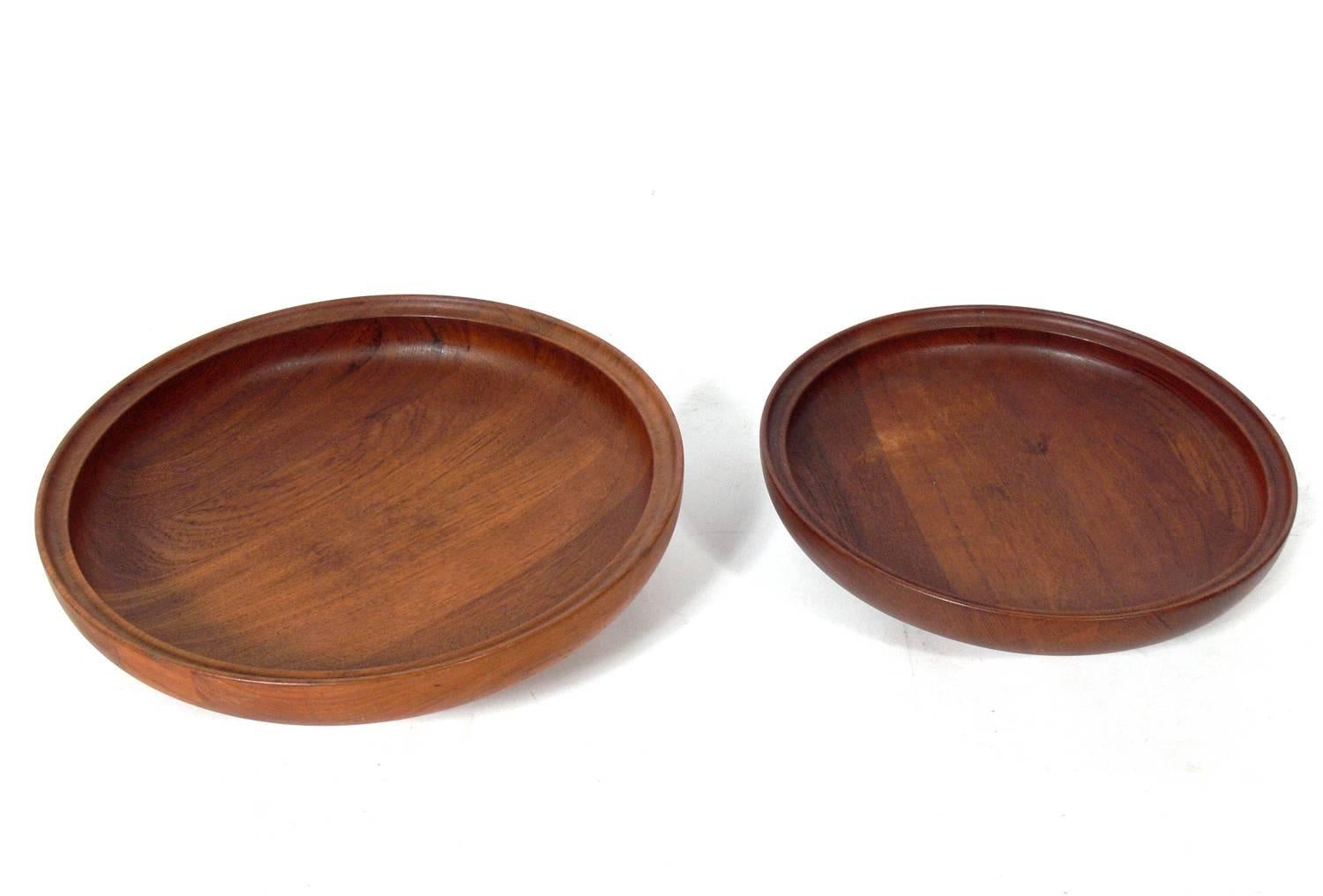 Mid-20th Century Collection of Danish Modern Centerpiece Bowls by Henning Koppel