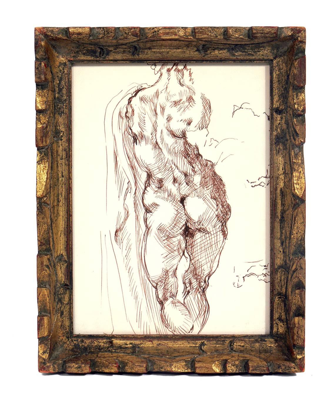 Selection of Figural Nude Drawings or Gallery Wall 1