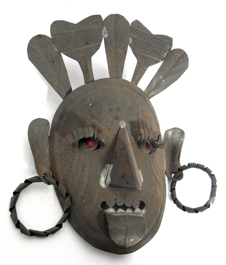 Collection of Handmade Mexican Folk Art Masks at 1stDibs