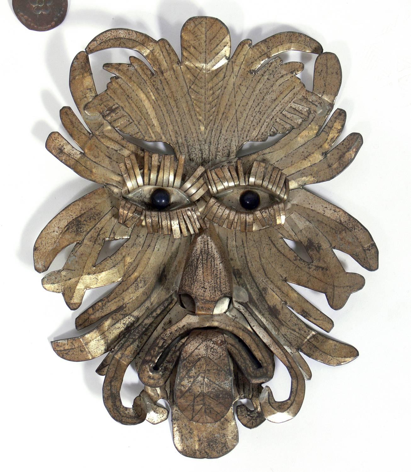 Collection of Handmade Mexican Folk Art Masks In Good Condition In Atlanta, GA