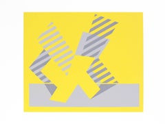 Lithographie abstraite de Josef Albers issue de Formulation and Articulation