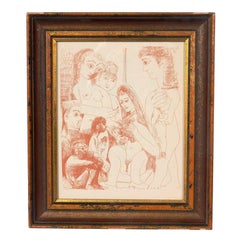 Selection of Pablo Picasso Erotic Prints