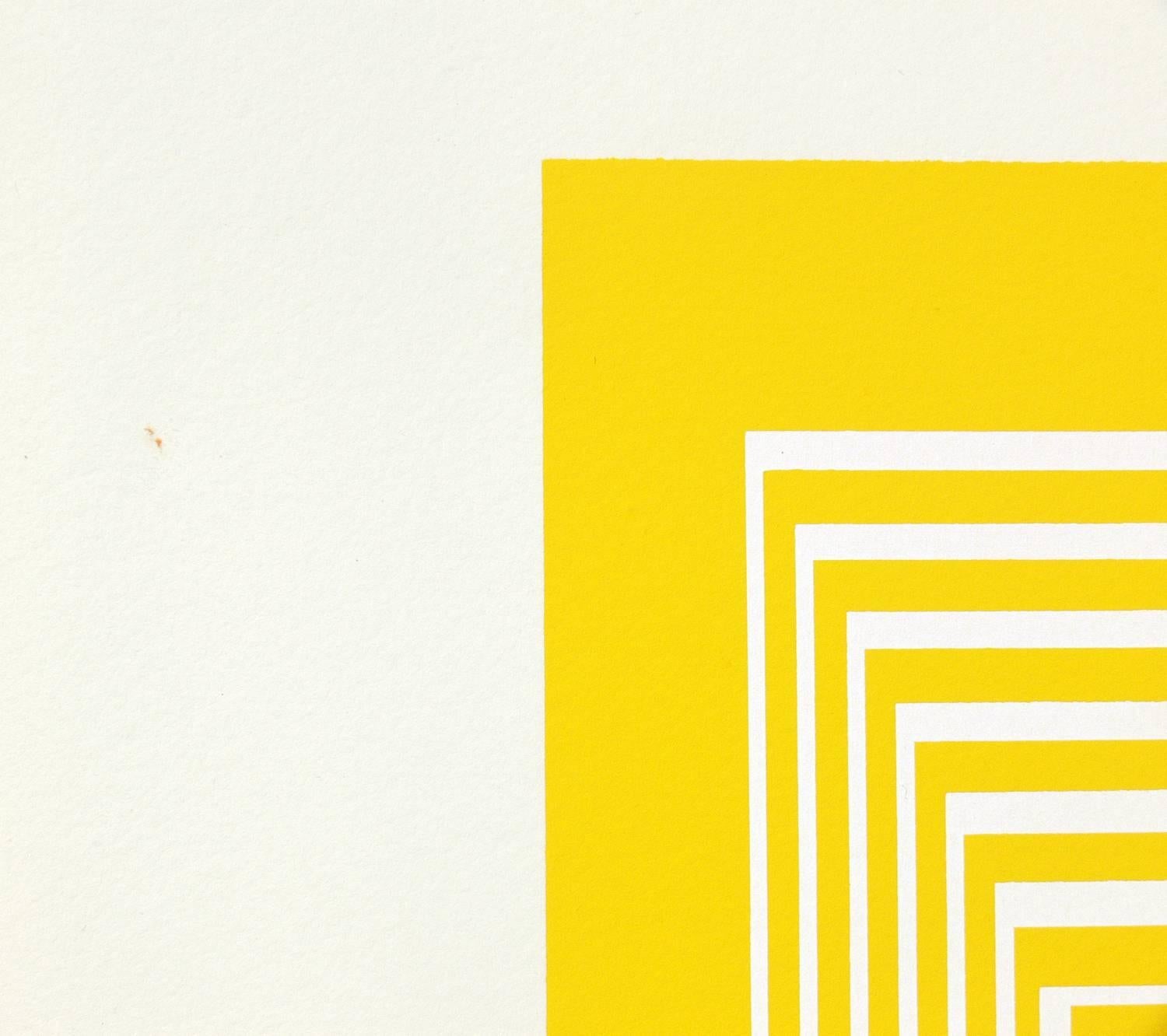 Josef Albers Original Signed Screen-Print 