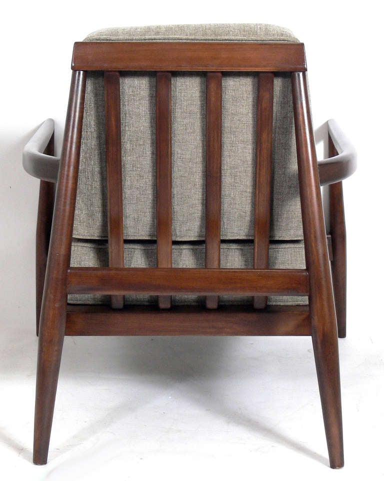 American Rare Lounge Chair by Edmund J. Spence