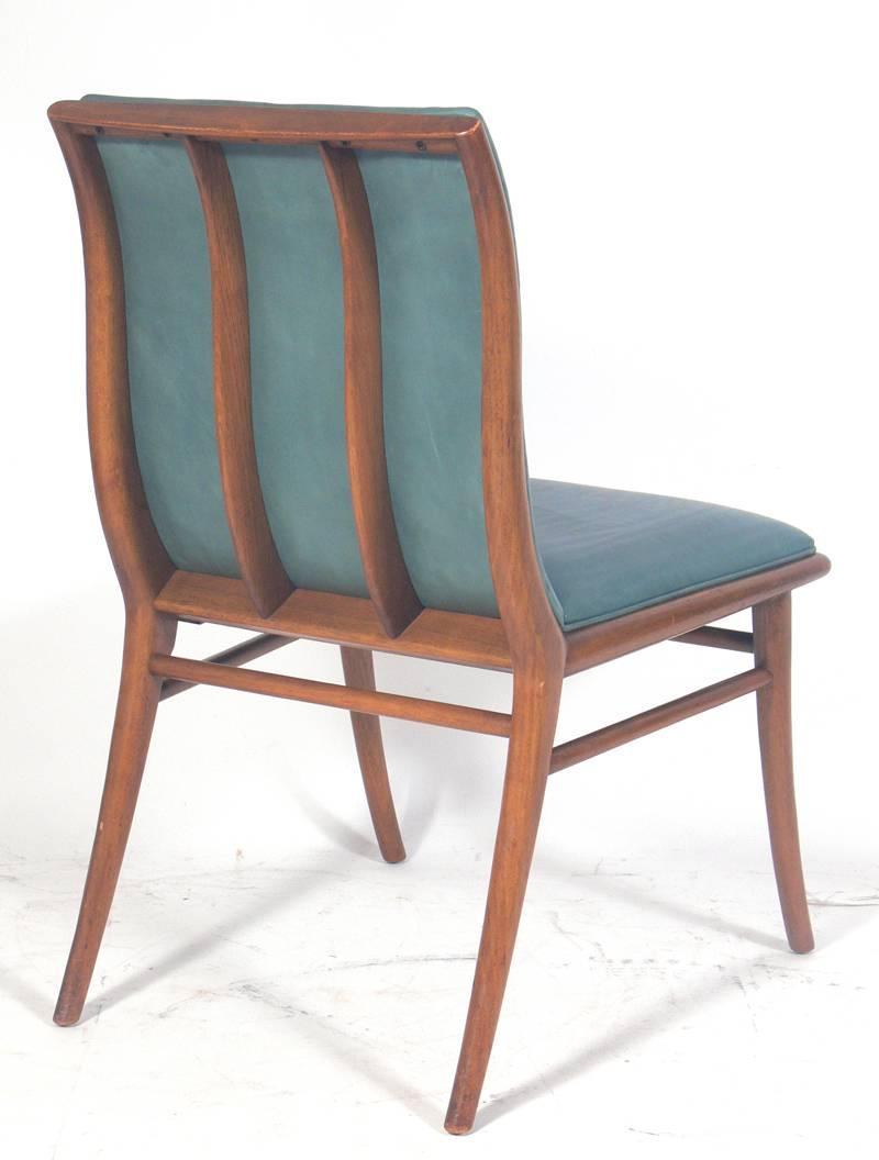 Mid-20th Century Set of Six Klismos Dining Chairs by T.H. Robsjohn-Gibbings