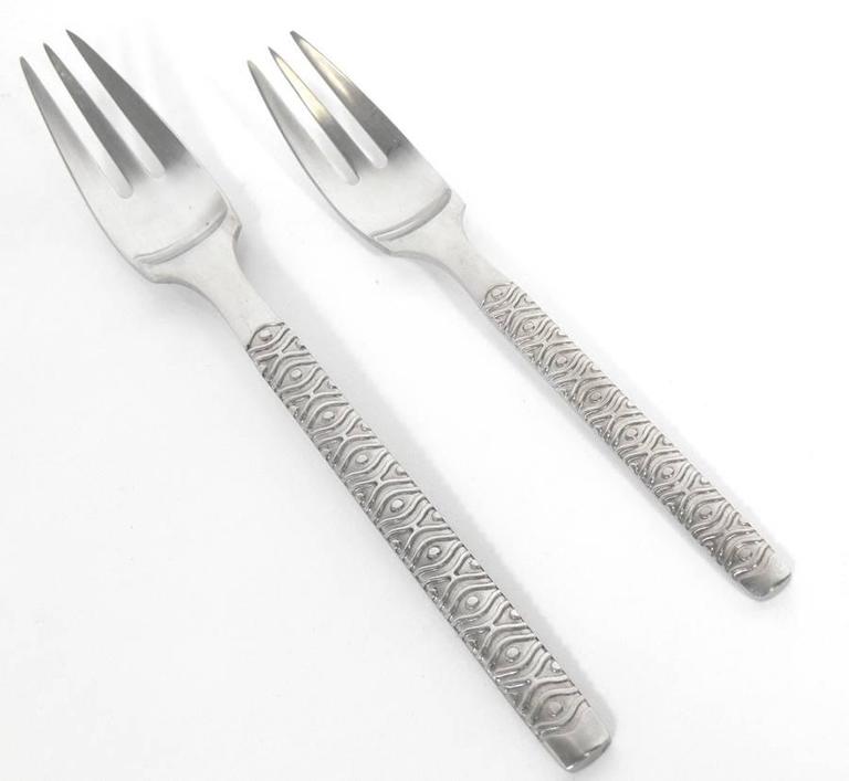 Danish Modern Prado Flatware Set Designed by Jens Quistgaard for Dansk