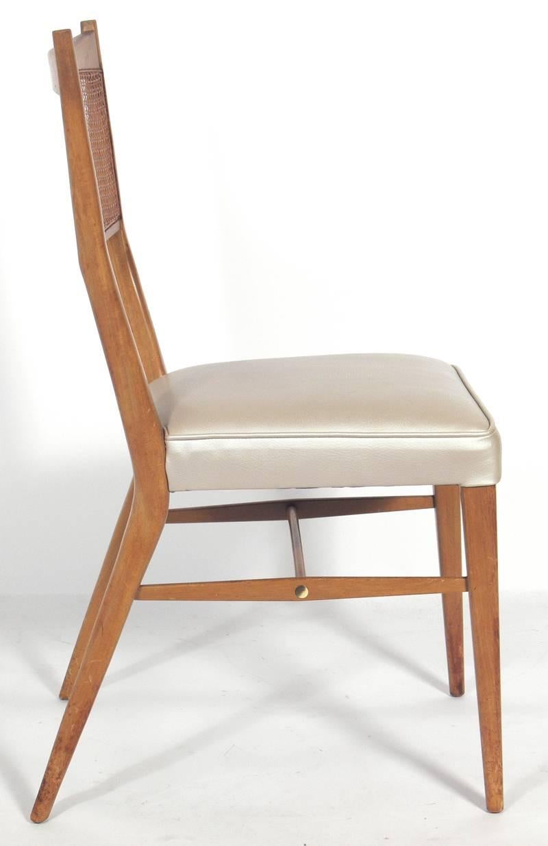 Mid-Century Modern Set of Four Dining Chairs by Paul McCobb 