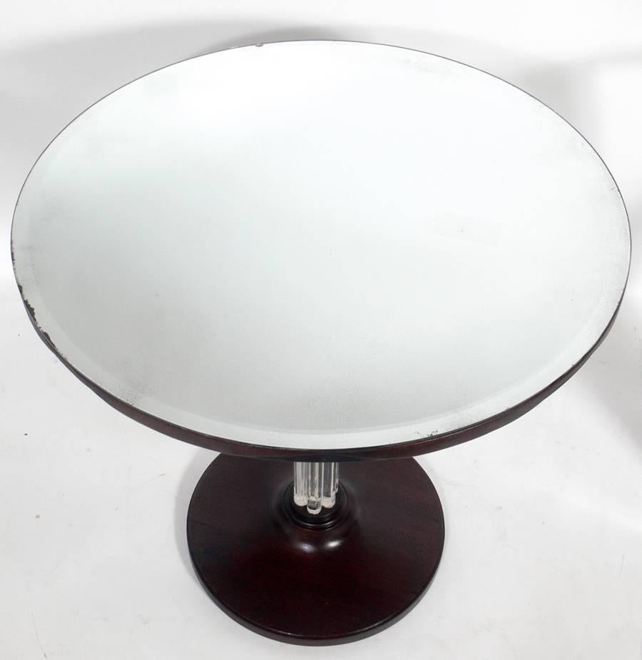 Glamorous Lucite Table by Grosfeld House, American, circa 1930's. 