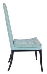 Set of Six Tall Back Dining Chairs by Erwin Lambeth