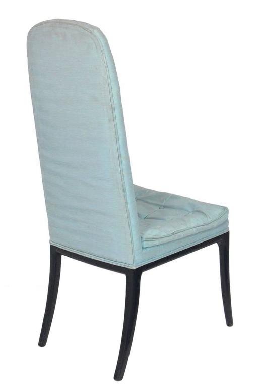 Set of Six Tall Back Dining Chairs by Erwin Lambeth at 1stDibs