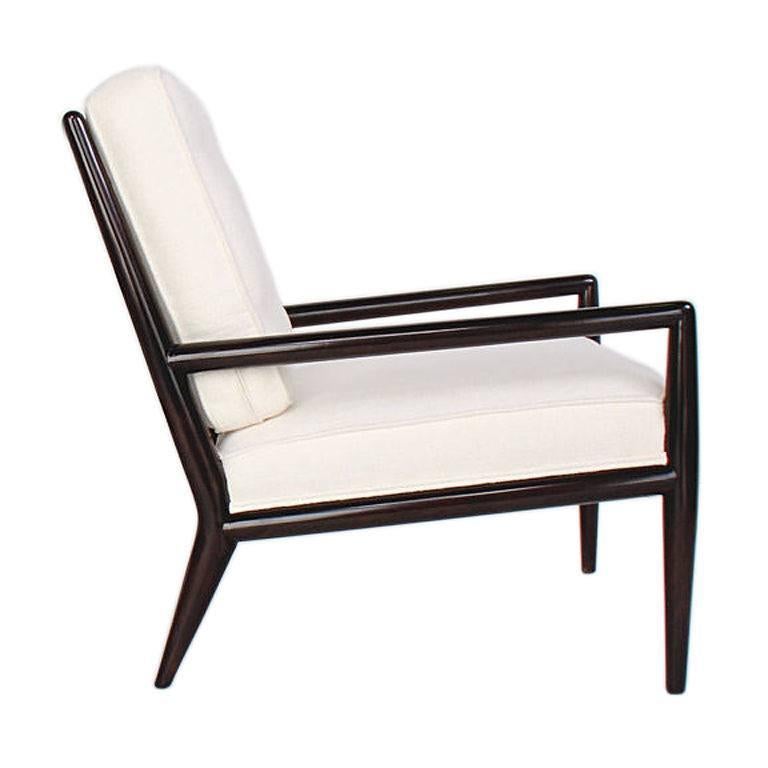 Mid-Century Modern  Pair of Modernist Lounge Chairs Designed by T.H. Robsjohn Gibbings