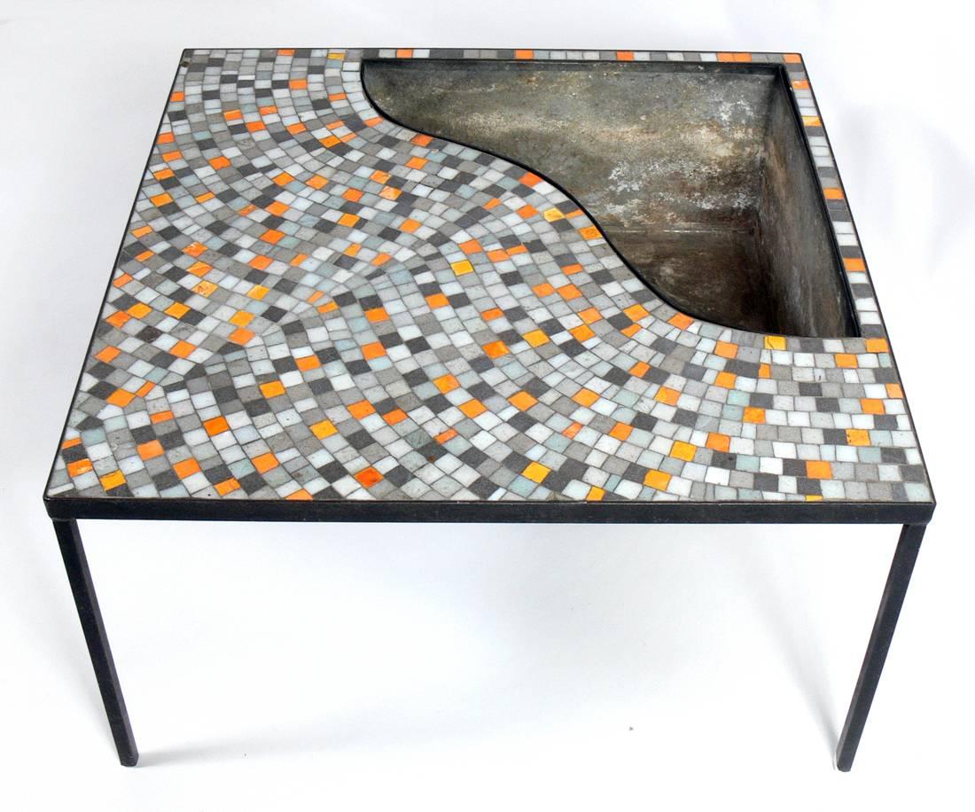 mosaic tiled coffee table