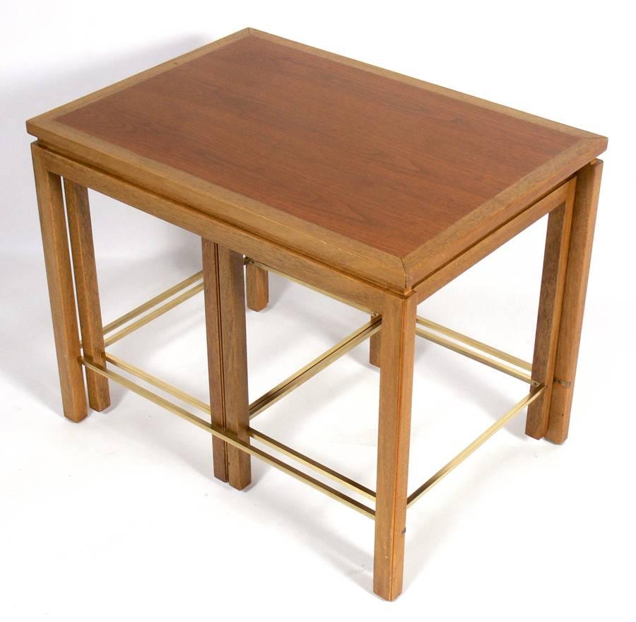 American Set of Nesting Tables Designed by Edward Wormley for Dunbar