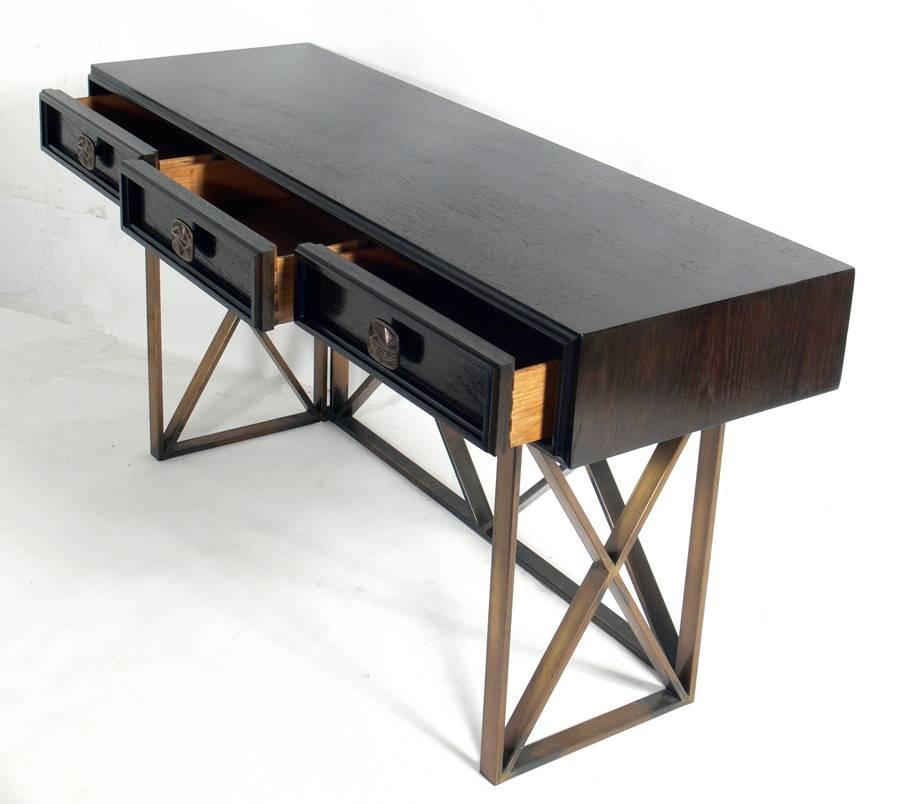 Elegant Console Table or Desk at 1stdibs
