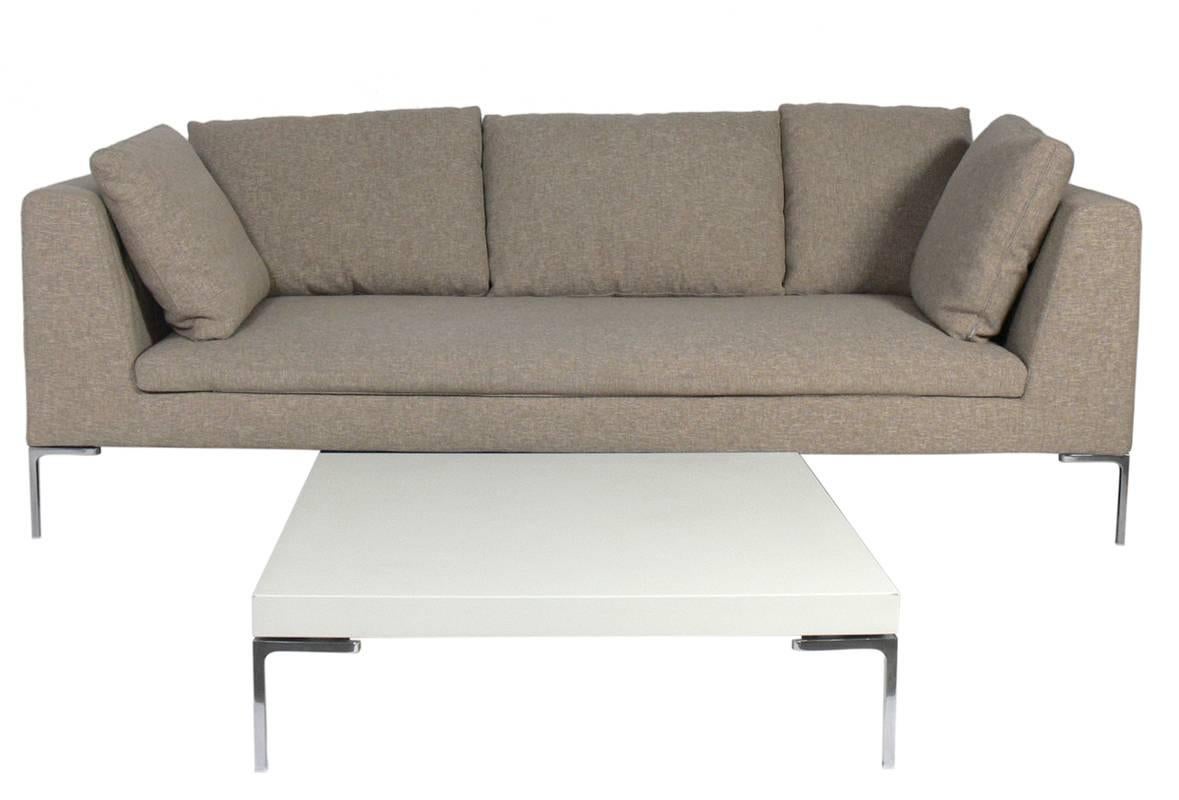 Mid-Century Modern Clean Lined Coffee Table by Antonio Citterio for B&B Italia