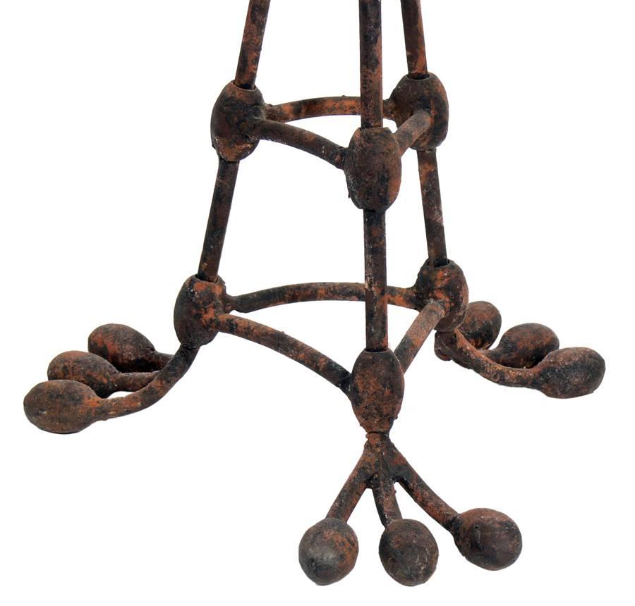Mid-Century Modern Pair of French Pussy Willow Form Lamps