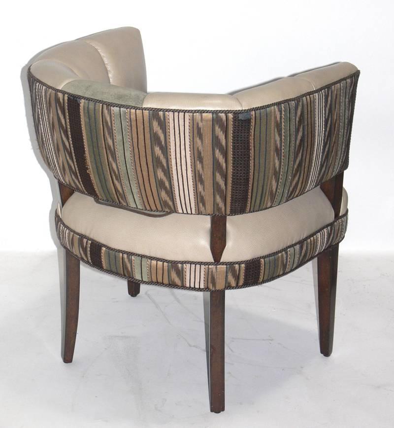 American Pair of Curvaceous Chairs Designed by Gilbert Rohde