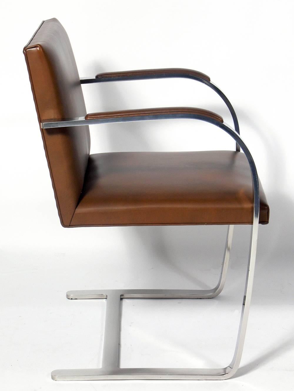 leather and chrome dining chairs