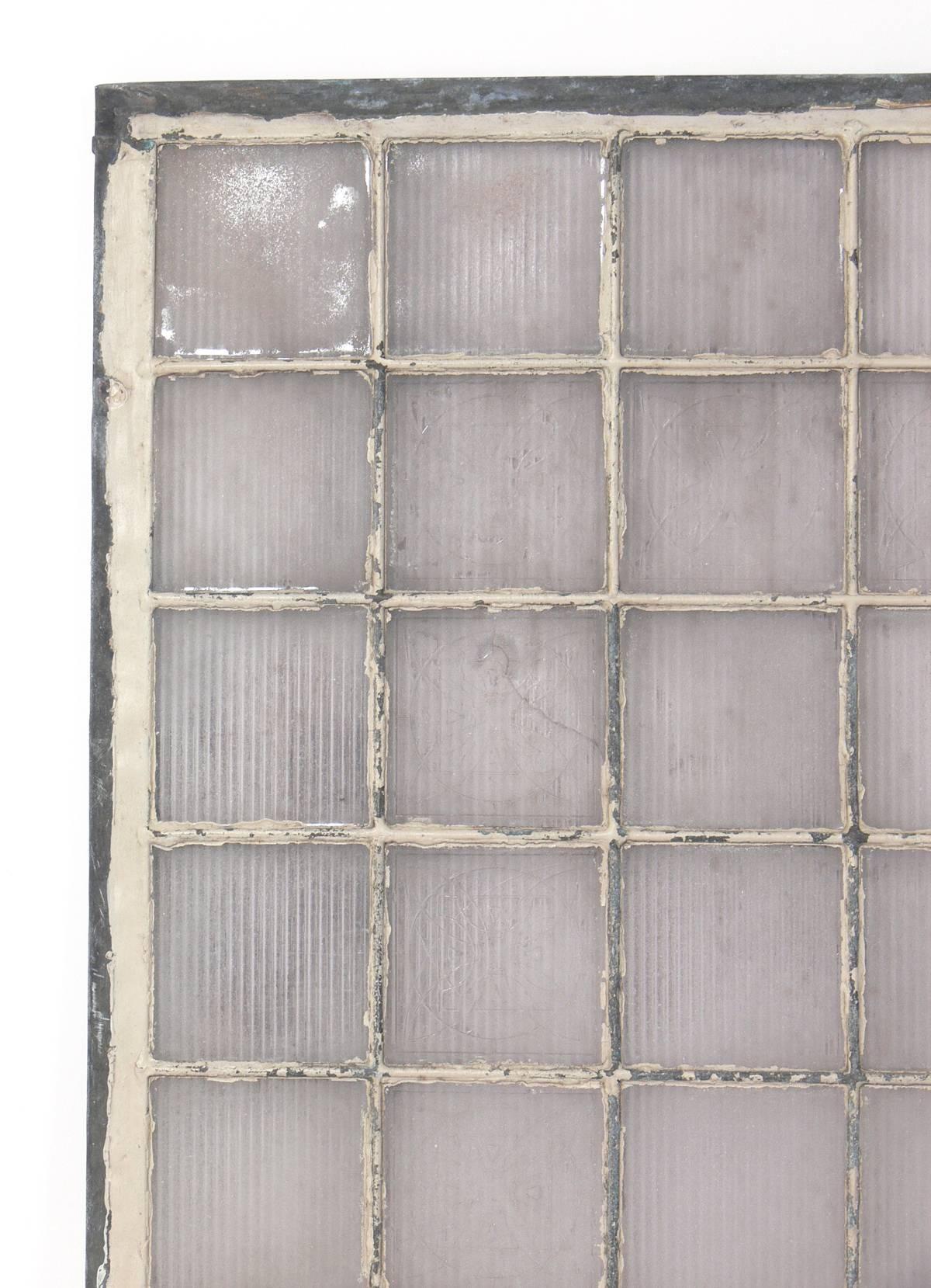 Frank Lloyd Wright Luxfer Window In Distressed Condition In Atlanta, GA