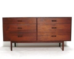 Commode ou meuble de rangement de style moderne danois, de la marque Founders Jack Cartwright, style « Mid-Century Modern »