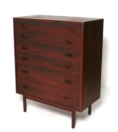 Danish Modern Style Tall Chest Founders Jack Cartwright Mid Century Modern