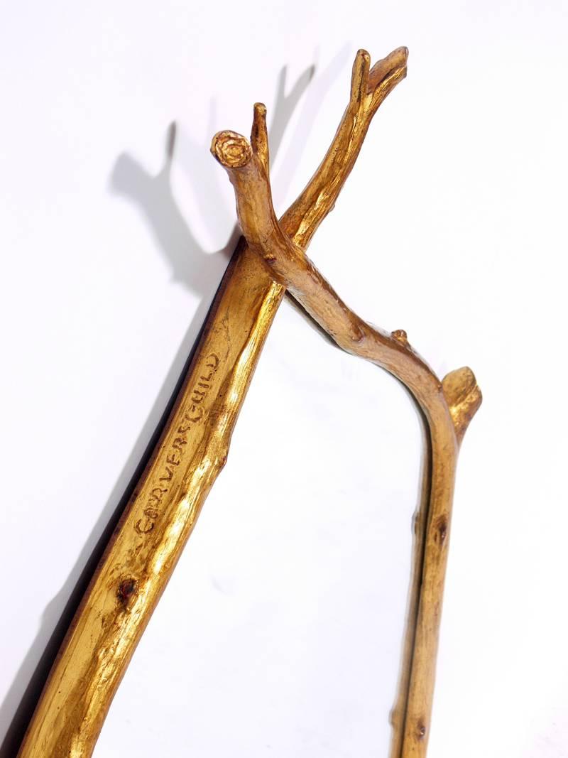 carvers guild gothic twig mirror