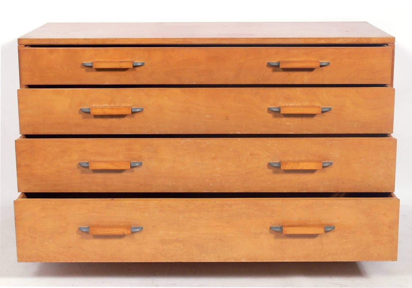American Modern Birch Dresser Designed by Eero Saarinen