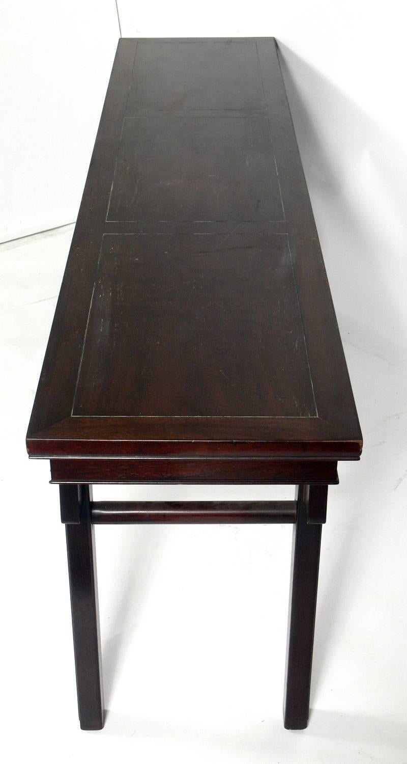 asian console table