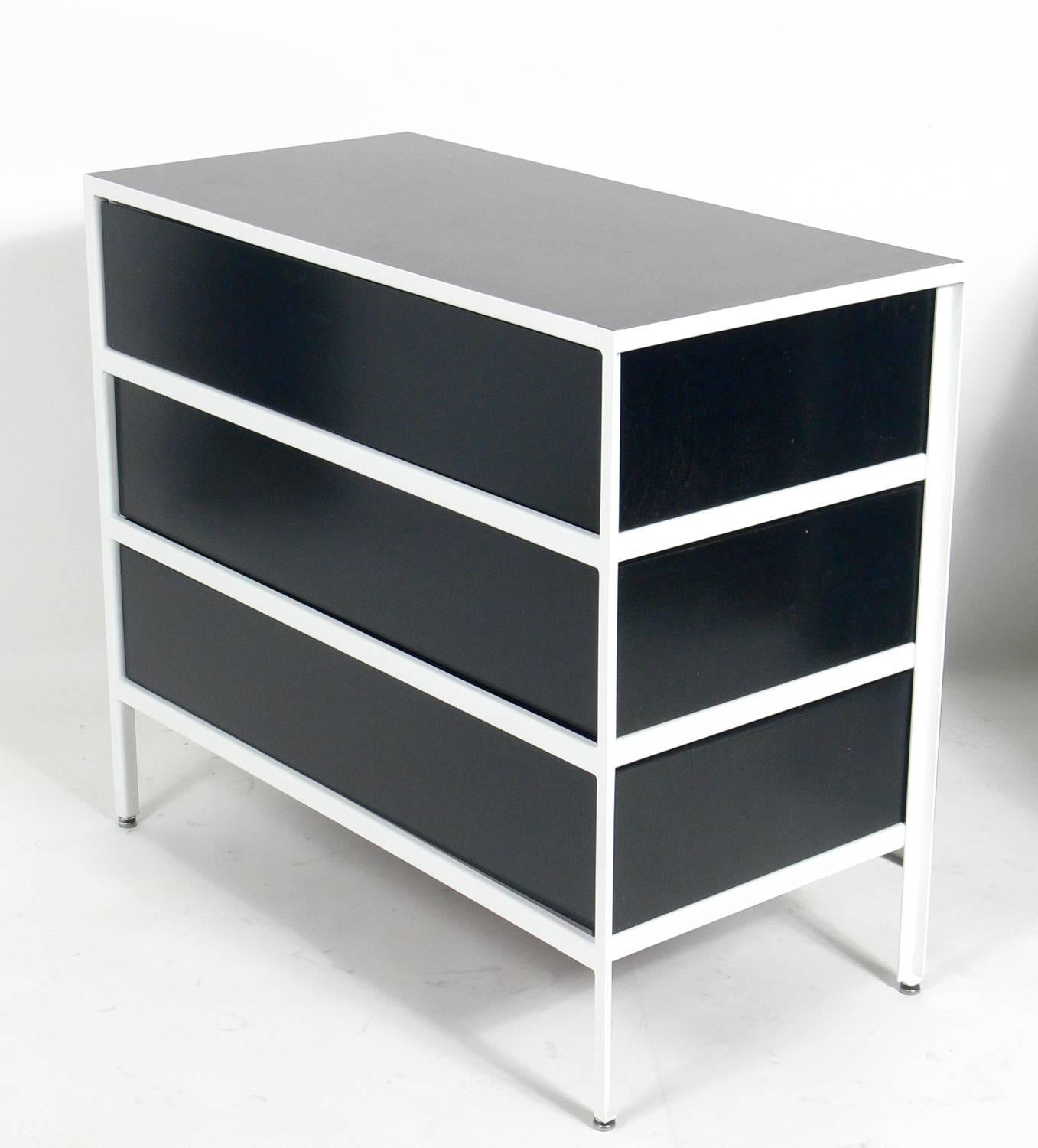 American Pair of Modern Chests Designed by George Nelson for Herman Miller