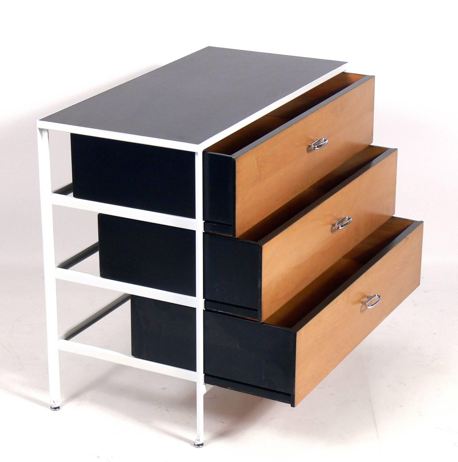 Mid-Century Modern Pair of Modern Chests Designed by George Nelson for Herman Miller