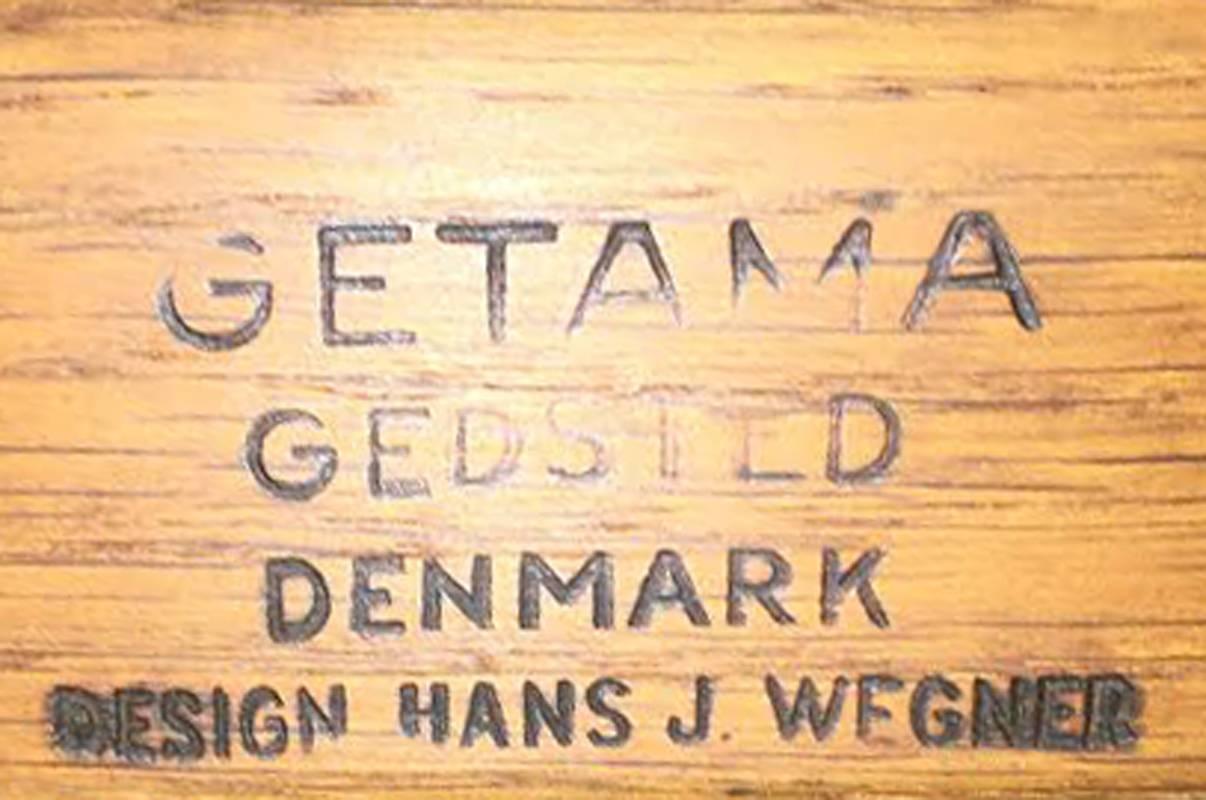 Mid-20th Century Danish Modern Oak Sofa by Hans Wegner