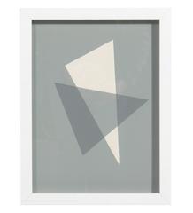Josef Albers Abstract Grey Lithographs from Interaction of Color